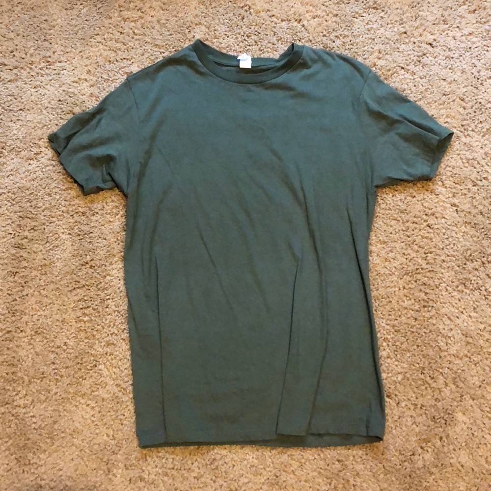 Simple Olive Green T-Shirt